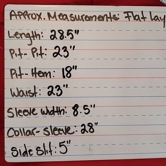 Chadwicks Band Collar Long Sleeve Button Up 100% Linen Blouse Yellow Size Large - Picture 7 of 12